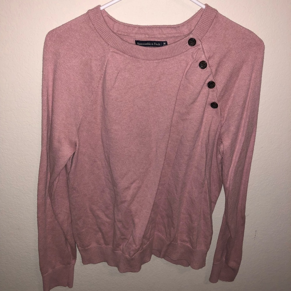 Light pink long sleeve sweater